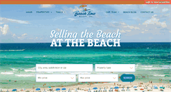 Desktop Screenshot of beachtimerealty.com