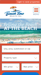 Mobile Screenshot of beachtimerealty.com